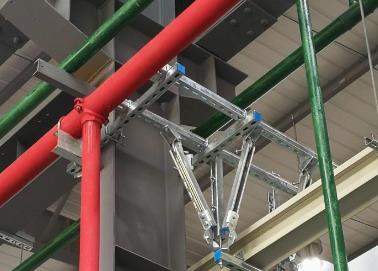 洛江该抗震支架的整体式支吊架结构协调性好